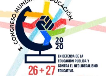 Celebran congreso de educación contra el neoliberalismo