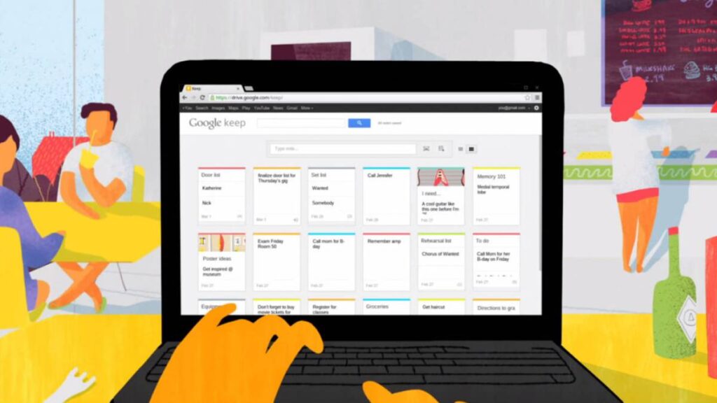 6 actividades educativas con Google Keep