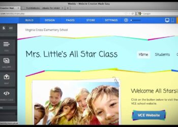 Diseña una página web para tus clases con Weebly