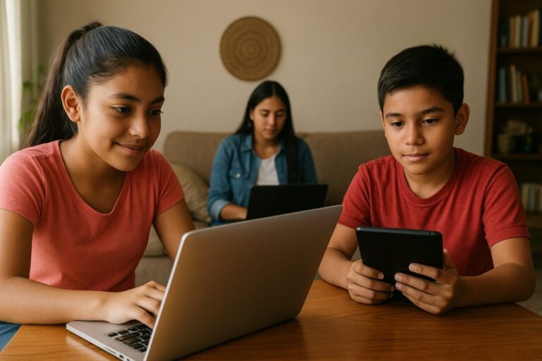 Estudiantes mexicanos en hogares con recursos limitados enfrentan retos de educación a distancia y brecha digital en su aprendizaje