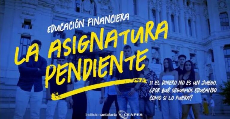 Jóvenes estudiantes en una actividad educativa sobre finanzas personales, aprendiendo a gestionar su dinero de manera responsable.