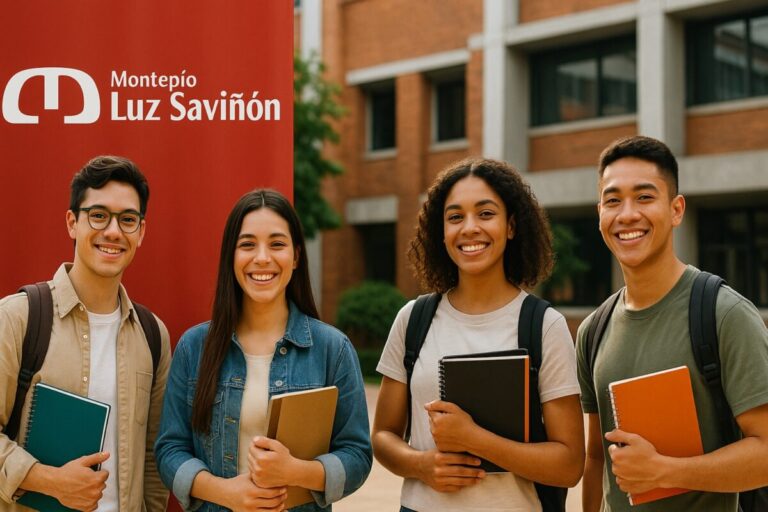 Jóvenes estudiantes en México reciben becas completas gracias al programa educativo de Montepío Luz Saviñón