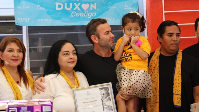 Omar Anitua Valdovinos y colaboradores de Grupo Duxon participan en alianza solidaria con AMANC Veracruz para apoyar a niños con cáncer