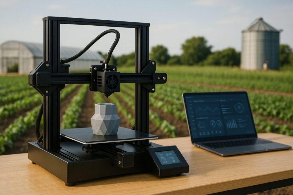 Estudiantes de escuelas agrotécnicas de Santa Fe usan impresoras 3D en un taller educativo