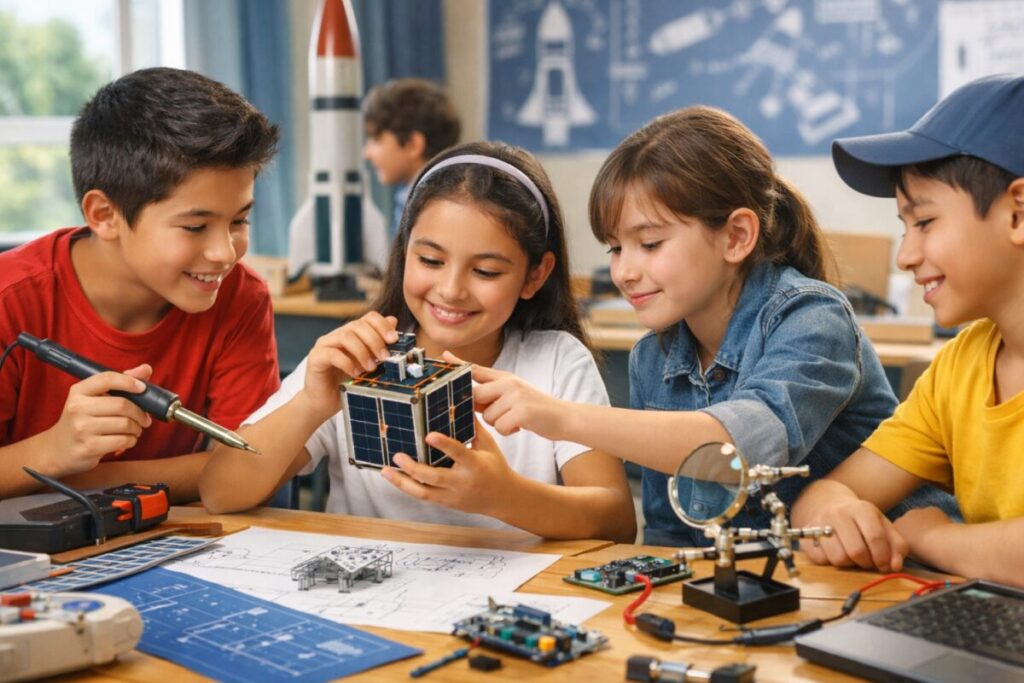 Estudiantes mexicanos participan en el programa CanSat como parte de la educación STEM impulsada por la SEP