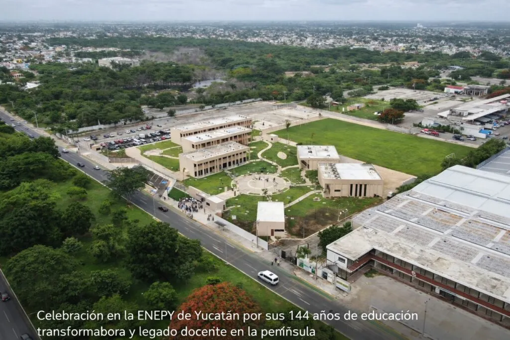 Celebración en la ENEPY de Yucatán por sus 144 años de educación transformadora y legado docente en la península