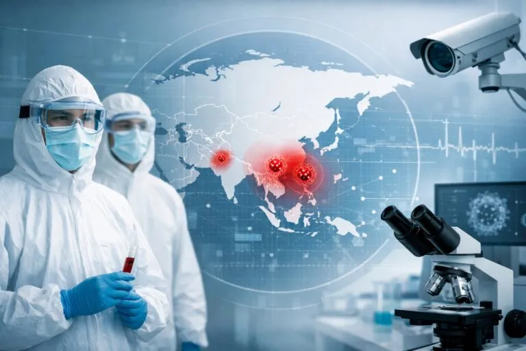 Representación mundial del virus Nipah con enfoque en vigilancia sanitaria y prevención