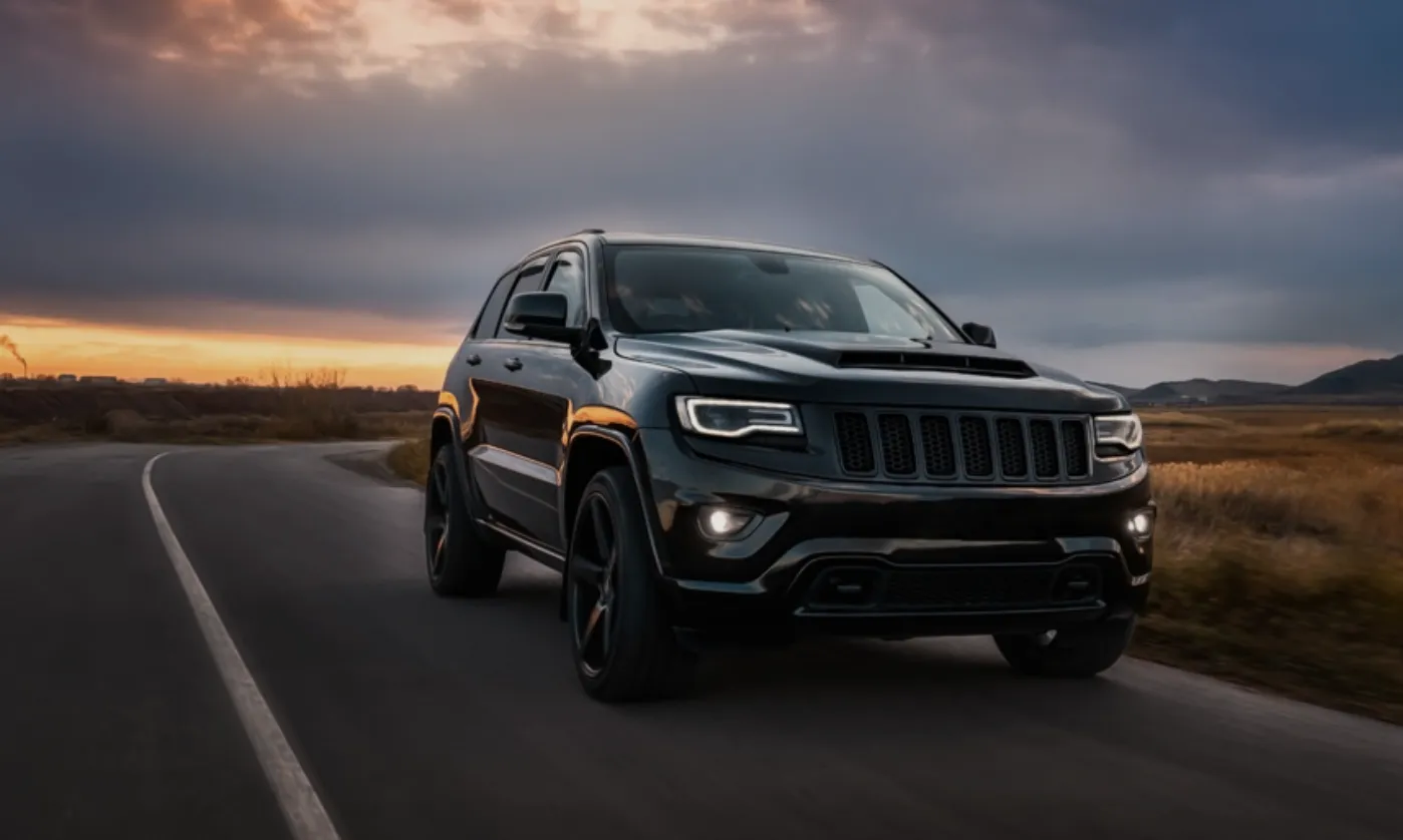 Vehículo blindado en entorno urbano que representa la renta flexible de autos blindados y la movilidad segura en escenarios corporativos