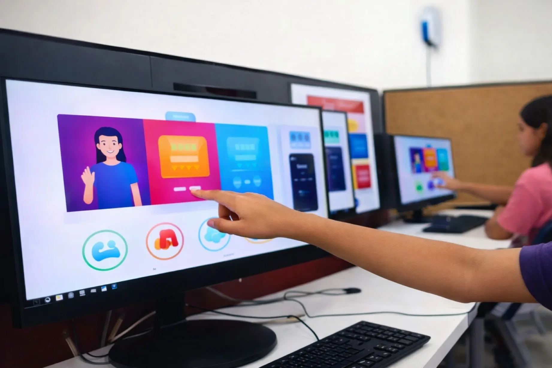 Estudiantes peruanos utilizan una plataforma de tecnología educativa para fortalecer su aprendizaje digital