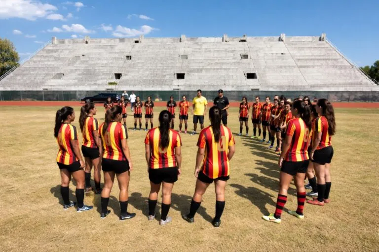 Imagen de estudiantes y docente en actividades de educación física y deporte que ilustra la Maestría en Educación Física y Deporte