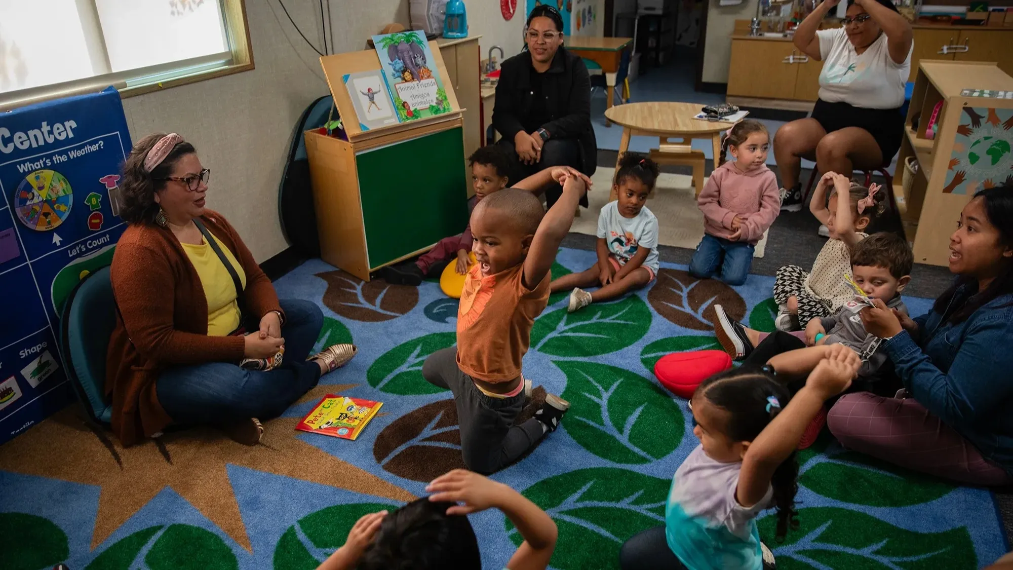 crisis de cuidado infantil en San Diego con aulas vacías de preescolar y pocas opciones para familias