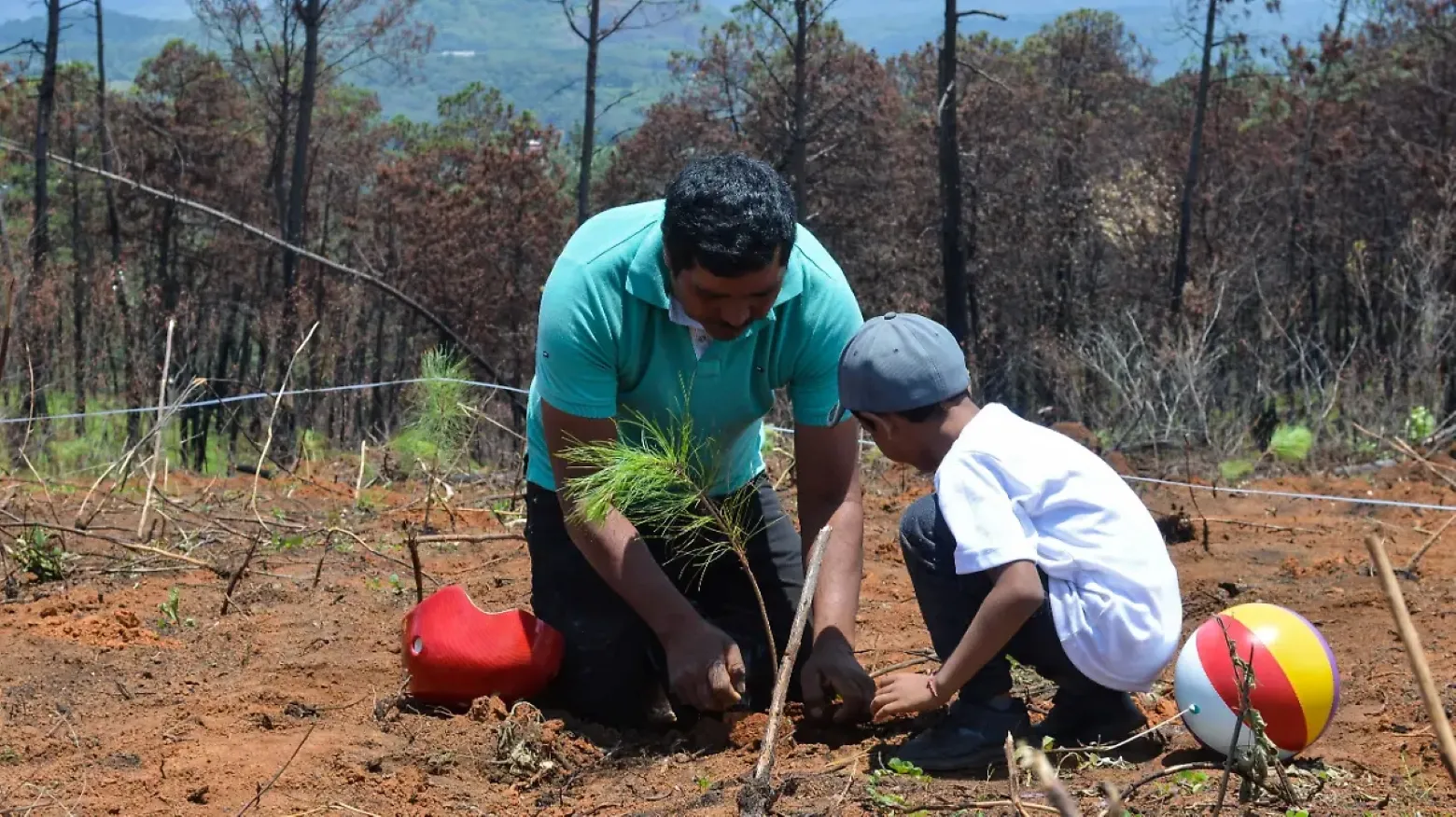 educación ambiental en México representando el cuidado del medio ambiente y la conciencia sobre recursos naturales