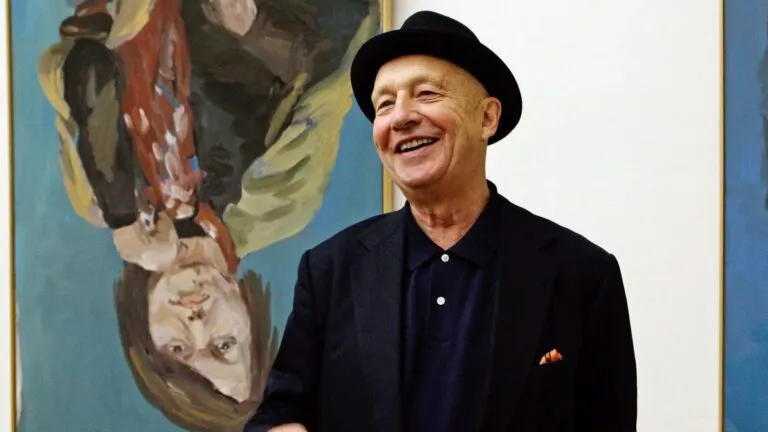 Georg Baselitz y su estilo artístico con figuras invertidas en pintura contemporánea