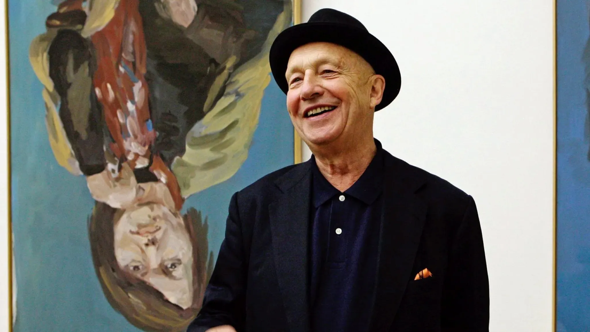 Georg Baselitz y su estilo artístico con figuras invertidas en pintura contemporánea