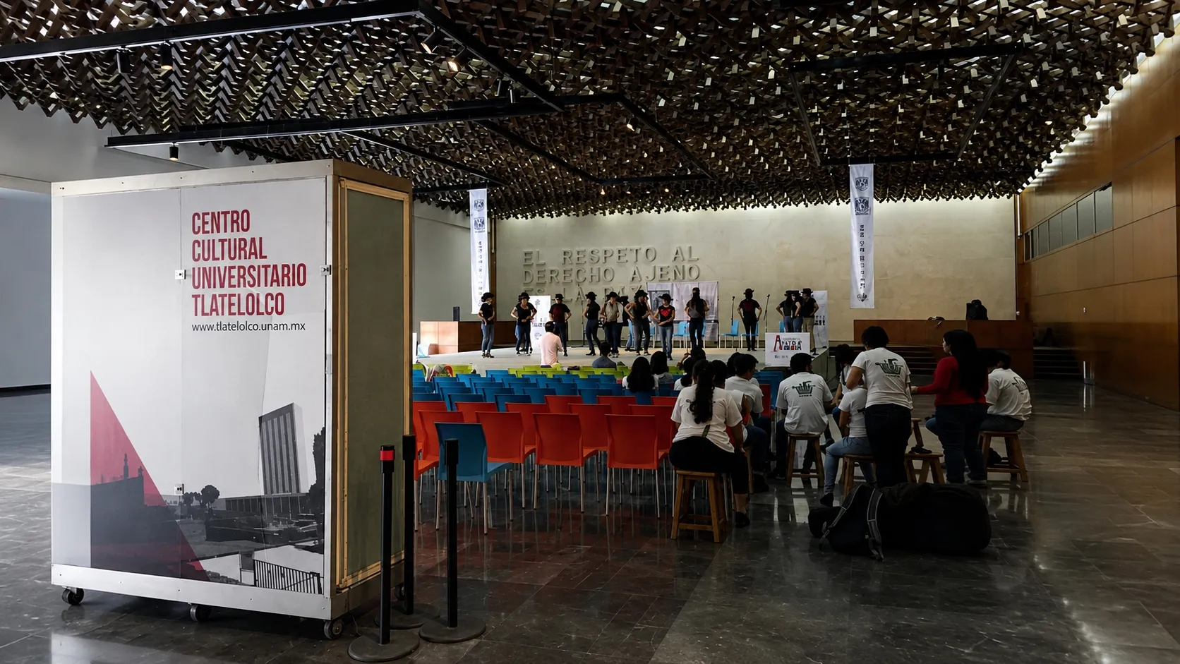 Centro Cultural Universitario Tlatelolco desarrolla proyectos artísticos para fortalecer comunidades y promover la cultura de paz