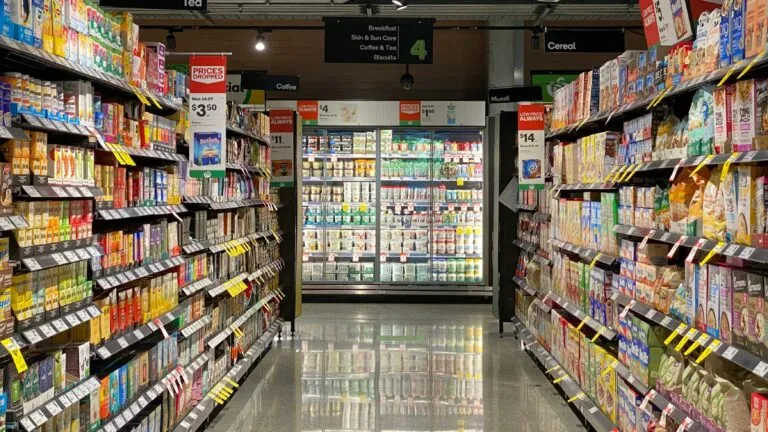 Conservantes alimentarios en productos procesados relacionados con debate sobre cáncer, etiquetado y nutrición