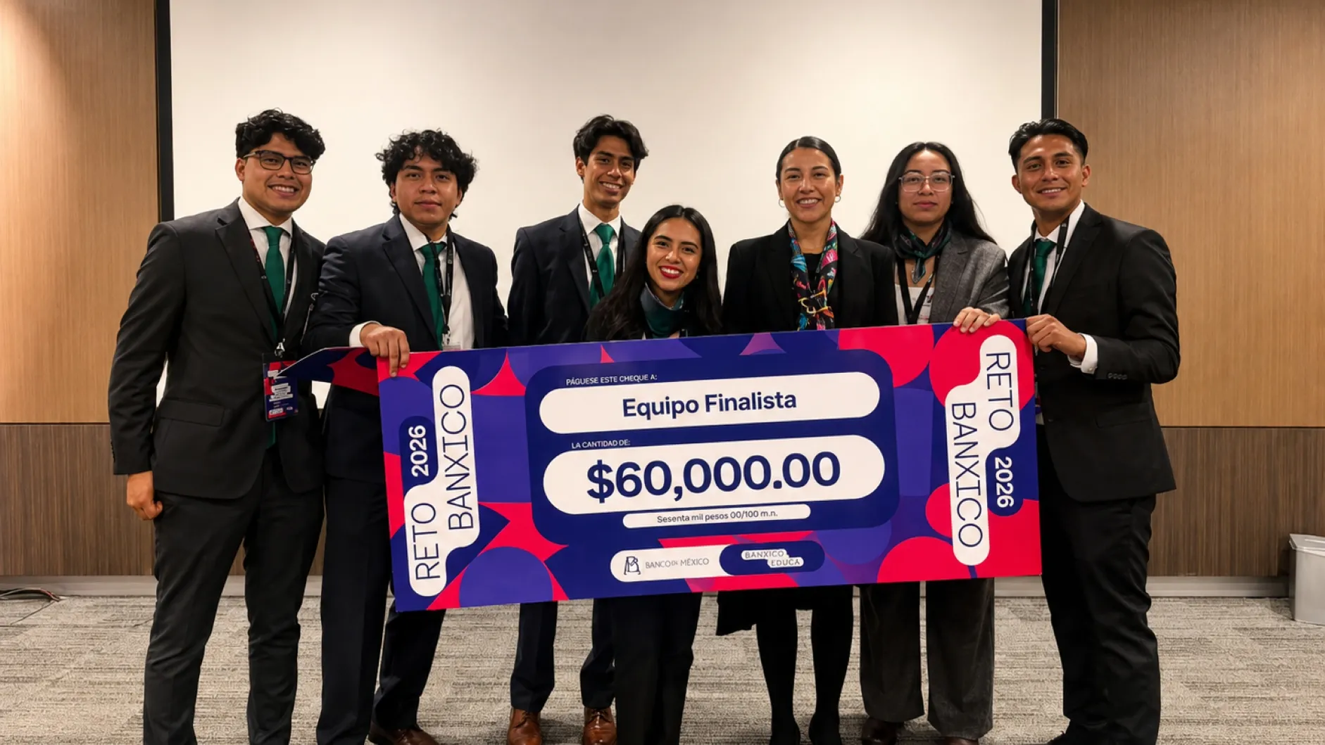 Estudiantes de la UNAM reconocidos por su participación en el Reto Banxico sobre inflación y política monetaria