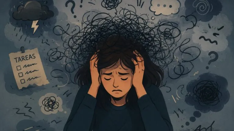 Información sobre la ansiedad, sus causas y estrategias para prevenir que interfiera con la vida cotidiana.