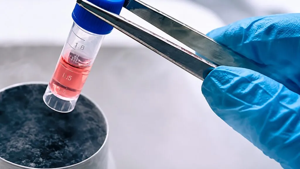 Óvulo y proceso de vitrificación para preservar la fertilidad