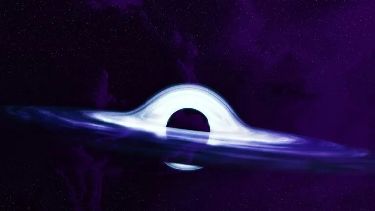 Universo en expansión con galaxias separándose por el espacio
