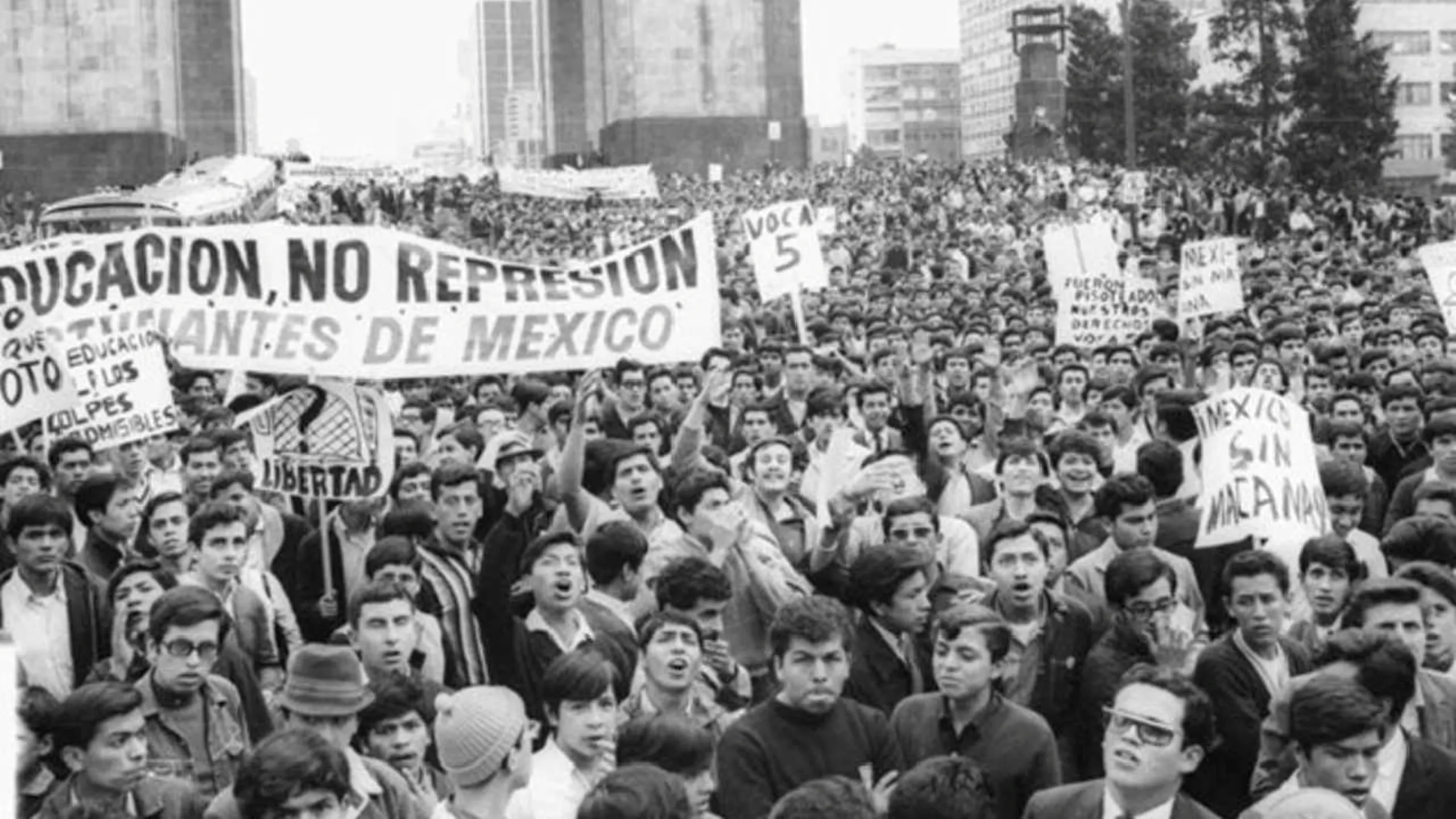 2 de octubre y memoria de estudiantes del movimiento de 1968 en México