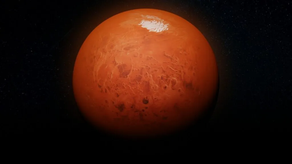 Investigación sobre Marte revela una región del manto con temperaturas hasta 400 grados Celsius superiores a las del resto del planeta