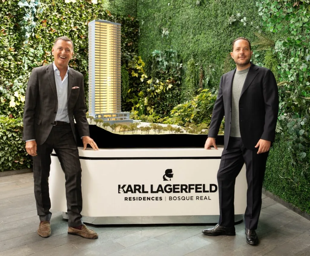 Karl Lagerfeld llega a Bosque Real con una propuesta que redefine el diseño residencial